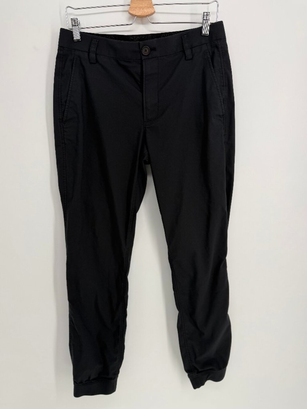 Kit and Ace Black Technical Commuter Jogger Pants‎ Men’s Size 34